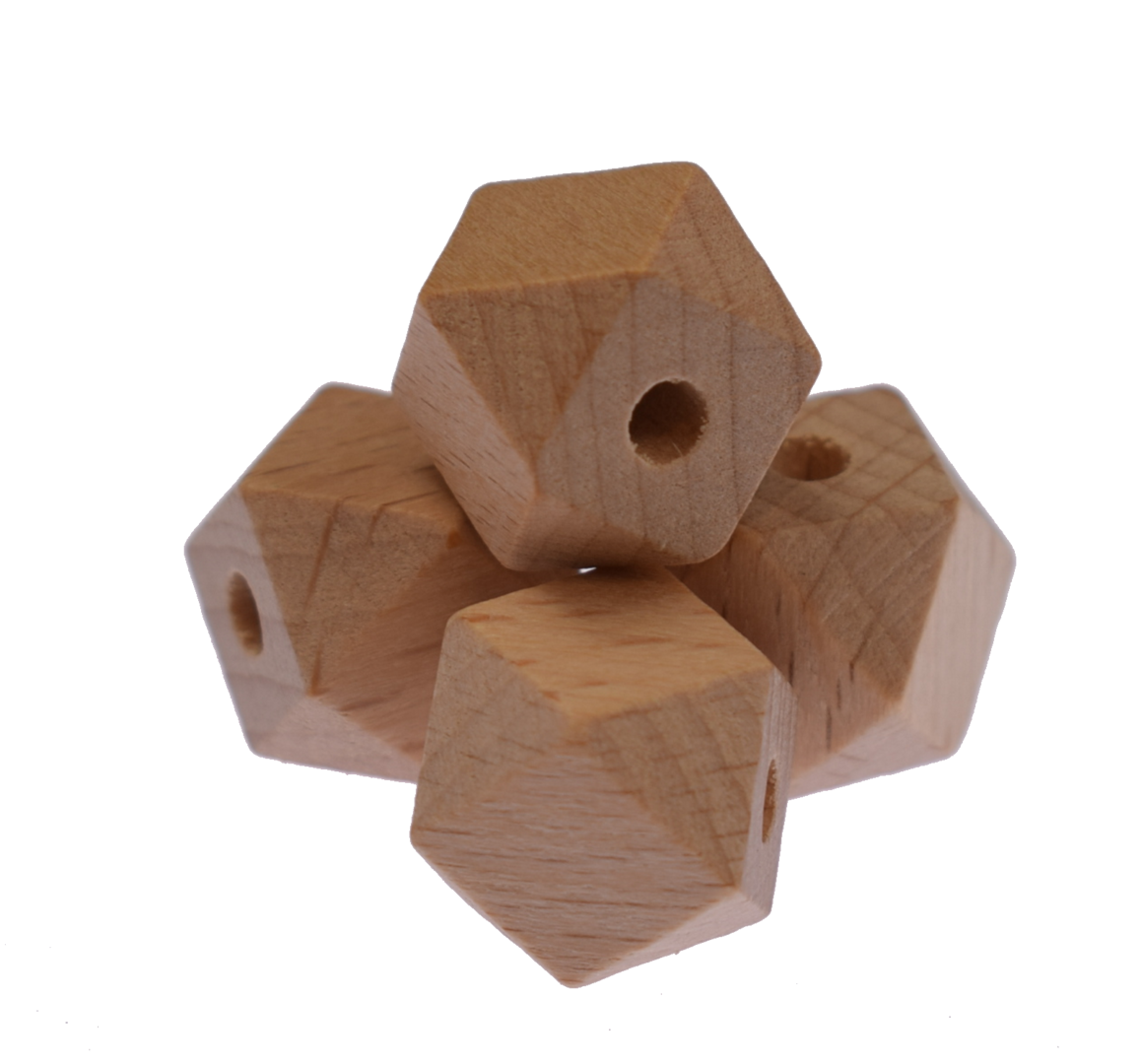 Buche Holz Hexagon 14mm